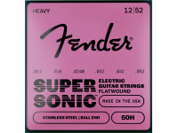 Fender SuperSonic 50H Flatwound Stainless Steel Ball End .012-.052 Fender SuperSonic 50H Flatwound Stainless Steel Ball End .012-.052